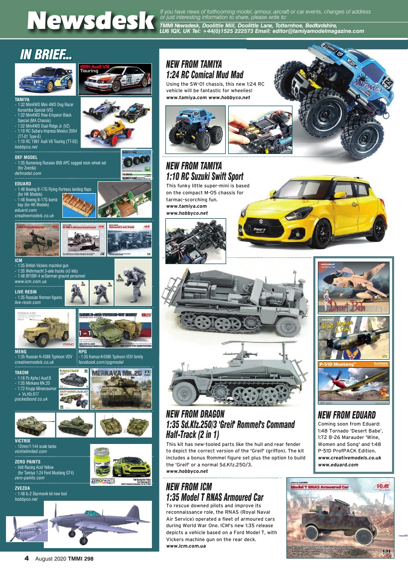 Tamiya Model Magazine 298 (2020-08)